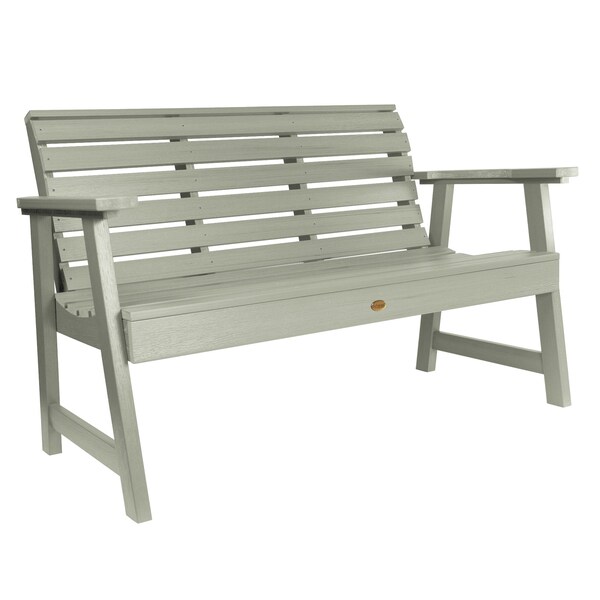 Highwood Usa 4ft Weatherly Garden Bench Outdoor Furniture for Patio, Backyard, Garden AD-BENW4-EUC - main